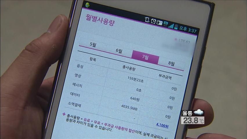 ‘덜’쓰고도 ‘다’ 내는 LTE 가입자들