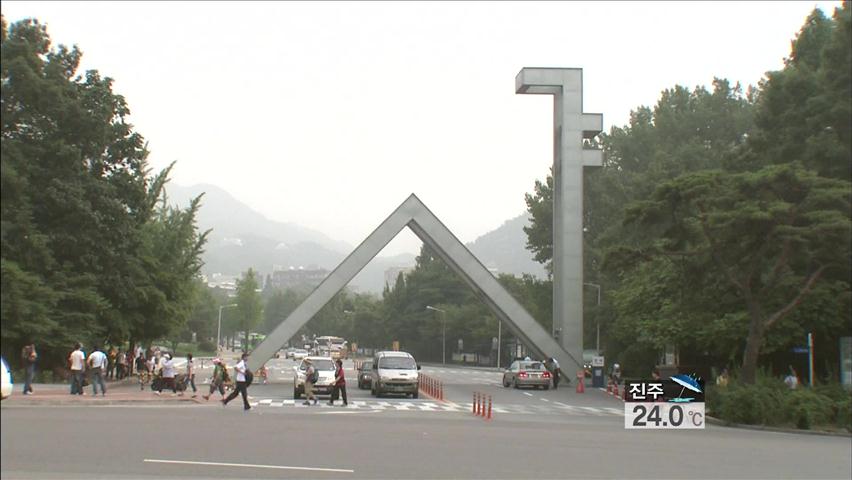 서울대 수시 경쟁률 역대 최고