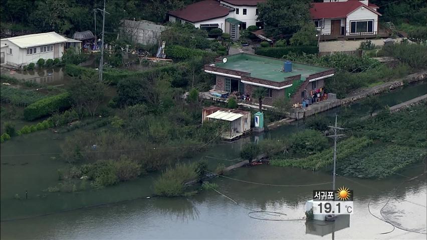 태풍 산바 곳곳에 상흔…이제는 “복구”