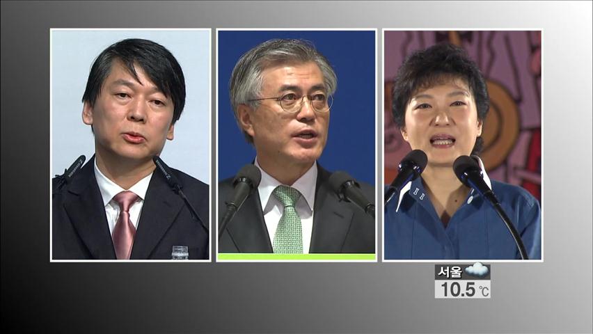 대선 후보들, 정책·민생 행보…TV토론 신경전