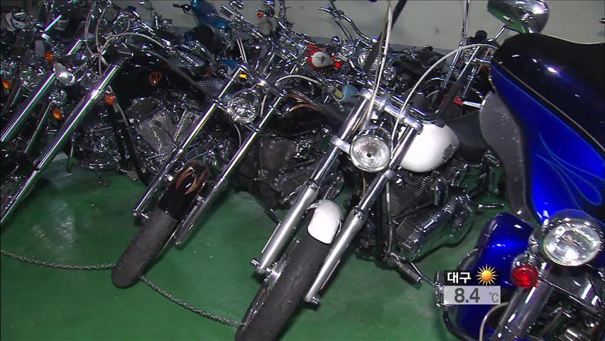 대형 오토바이 굉음 ‘깜짝’…대부분 불법 개조