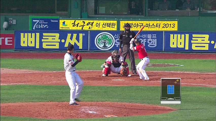 SK, 벼랑 탈출…내일 PO 5차전