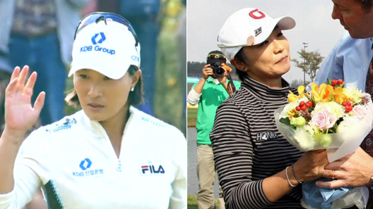 박세리, 노장투혼 4위…김미현 은퇴