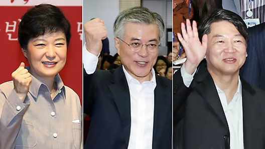 여야 대선 후보들, 민심 잡기·외교 정책