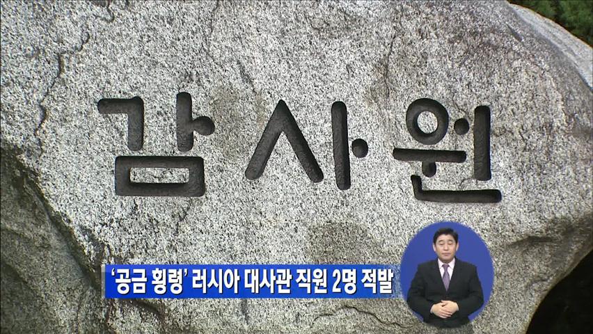 ‘공금 횡령’ 러시아 대사관 직원 2명 적발