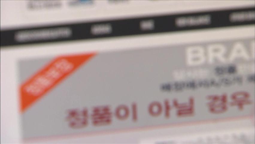‘가짜’ 유명 상표 운동화 인터넷 사기 기승