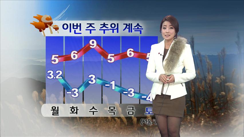 오전까지 비나 눈…낮부터 ‘찬바람’