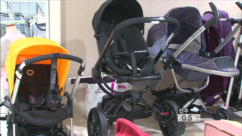일부 고가 수입 유모차 ‘가격 따로 성능 따로’