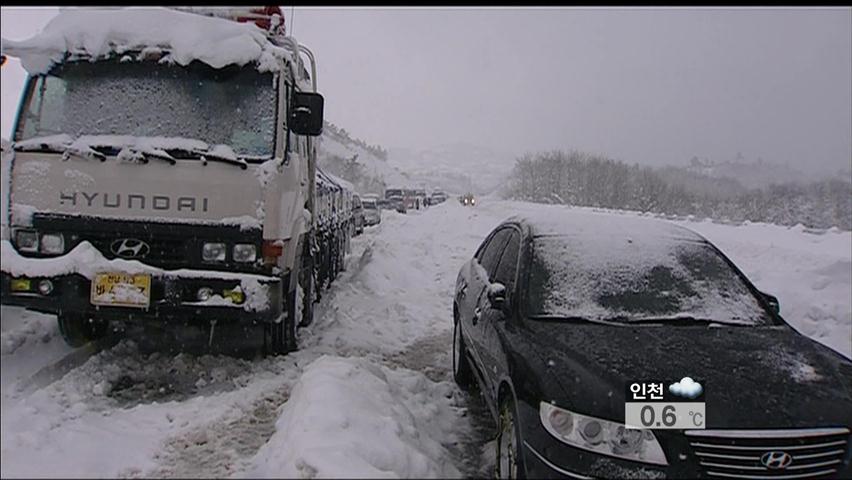 폭설 고립 막아라! 대규모 입체 훈련