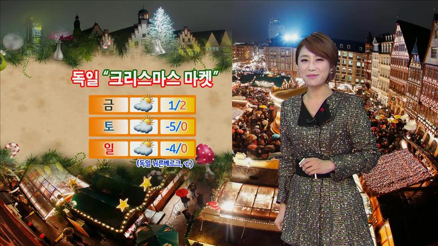 [지구촌 날씨] 독일 뉘른베르크 “크리스마스 마켓”