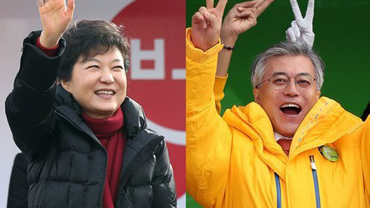 [취재현장] 朴 “현 정부와 차별” 文 “정권 심판”