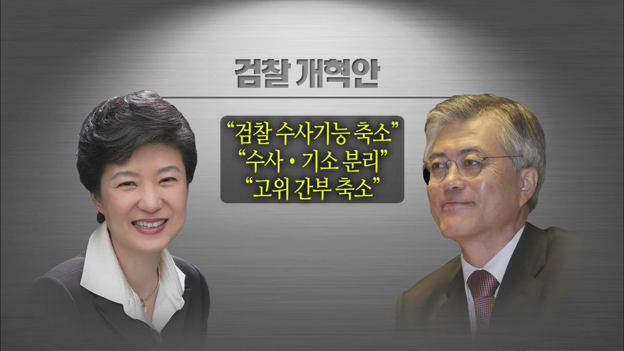 朴·文 검찰개혁안 발표…“중수부 폐지·권한 축소”