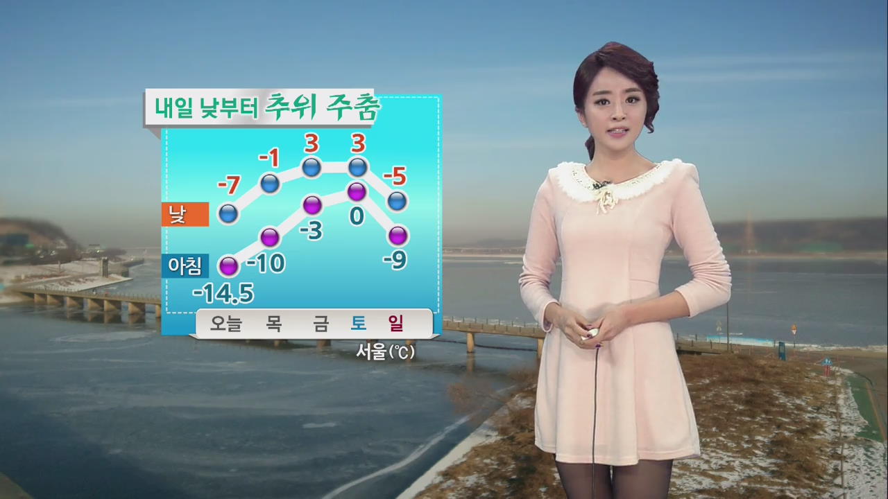 내일 낮부터 추위 ‘추춤’…내일 서울 한낮 기온 -1도