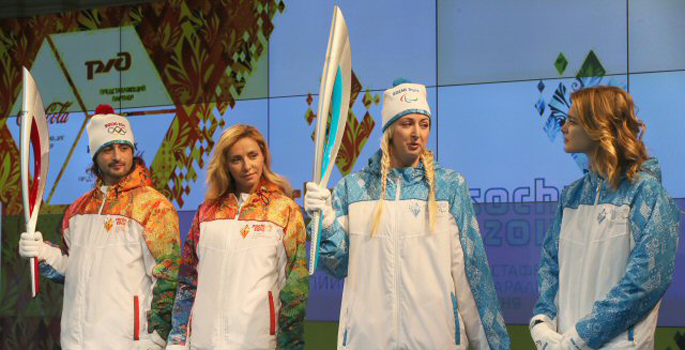 러시아 “소치올림픽 성화 우주까지”