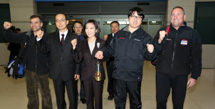 스페셜올림픽 ‘희망 불꽃’ 한국 도착