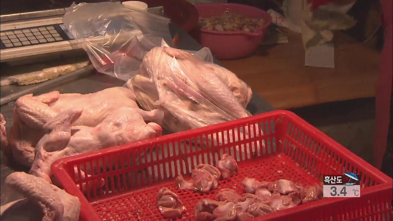 폐기처분 냉장 닭 대량 유통…설 먹거리 비상