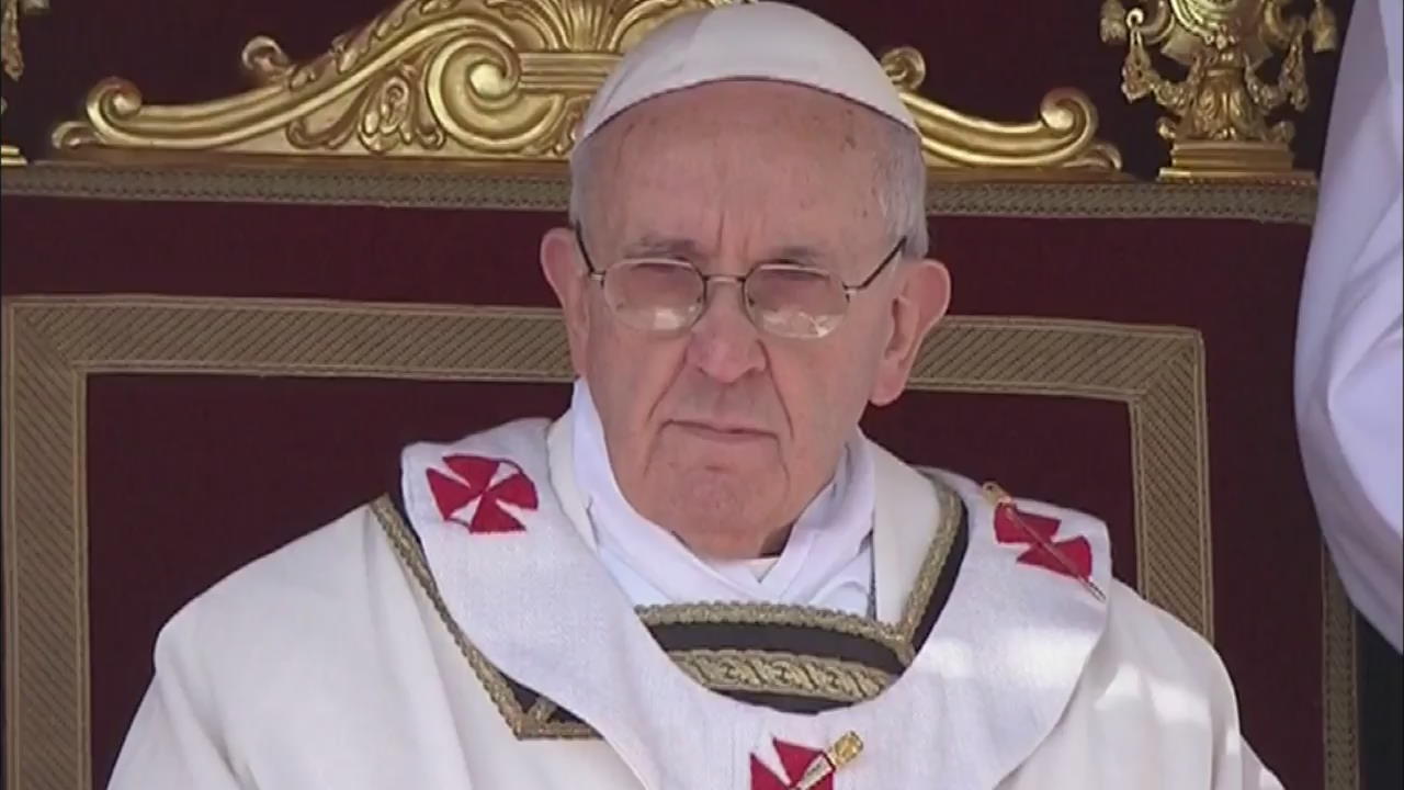 새 교황 즉위 미사…사랑과 대통합의 장