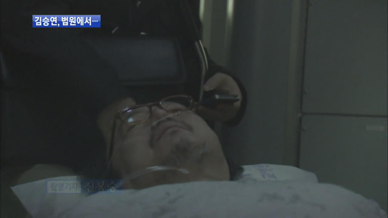 김승연 회장 ‘병상 출석’…징역 9년 구형