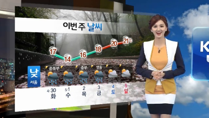 내일 강원·중북부 빗방울…황사 가능성
