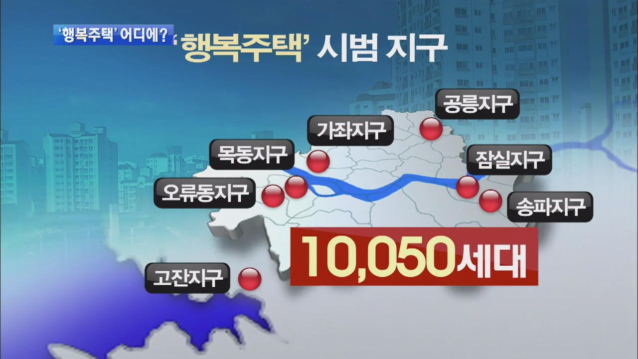 ‘행복주택’ 서울 목동 등 7곳 확정