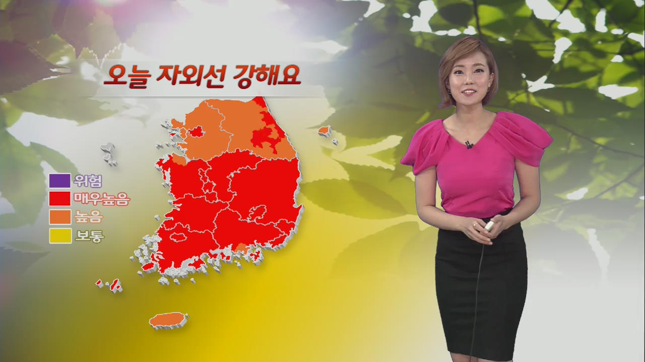 전국 여름 더위·동해안 선선…자외선 주의