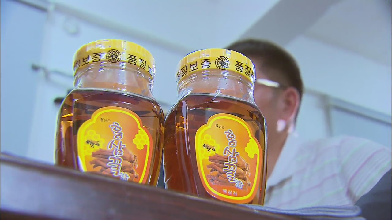 중국산 물엿 섞은 가짜 꿀차 30억 원 어치 유통