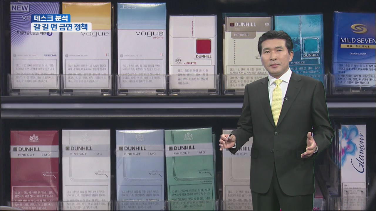 [데스크 분석] 흡연에 관대한 ‘한국’…갈 길 먼 금연 정책