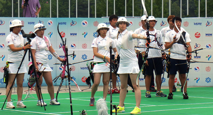 최강 한국 양궁 대표, ‘이색 성대결’ 승자는