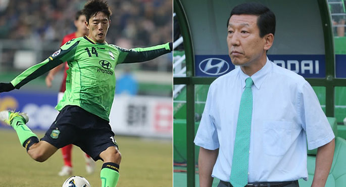 전북 최강희 결단, 김정우 사실상 방출