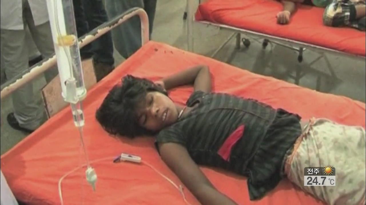 인도 초등생 집단 사망 급식에 ‘살충제’ 함유