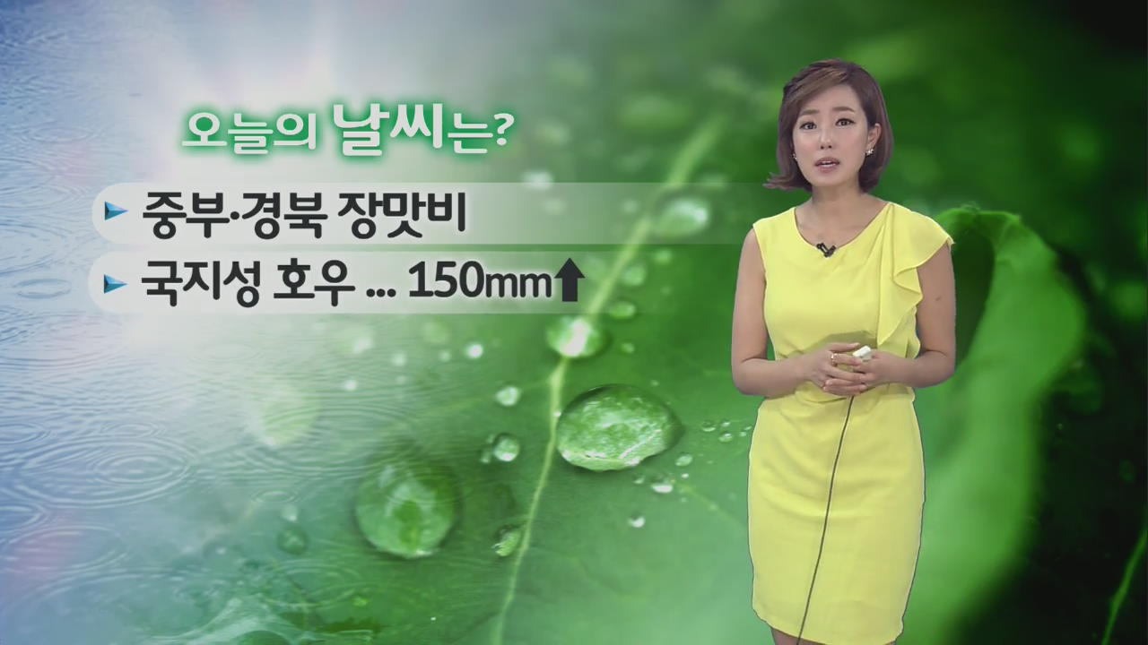 중부·경북 북부 장맛비…남부 폭염특보
