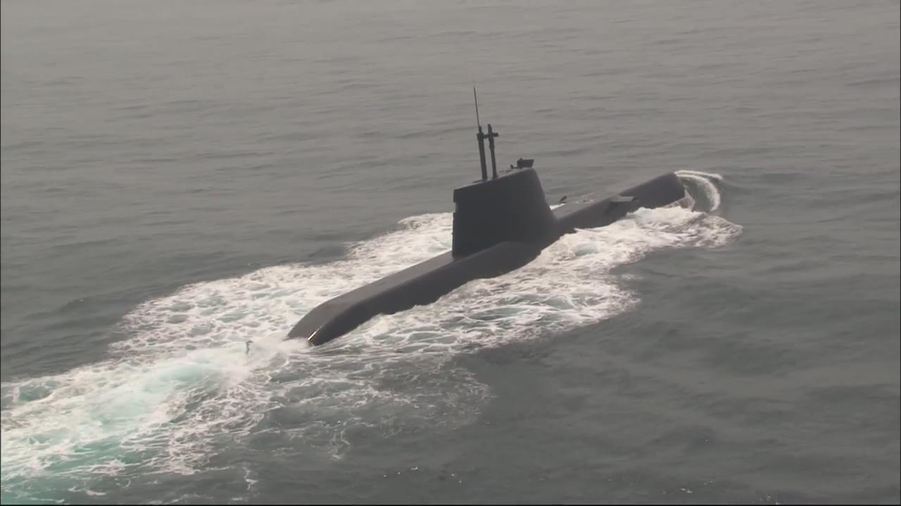 軍, 1800톤급 주력 잠수함 내부 최초 공개