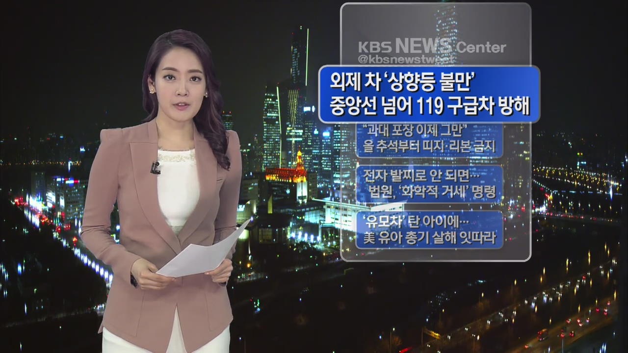 [SNS 화제] 외제 차 ‘상향등 불만’ 중앙선 넘어 119 구급차 방해 外