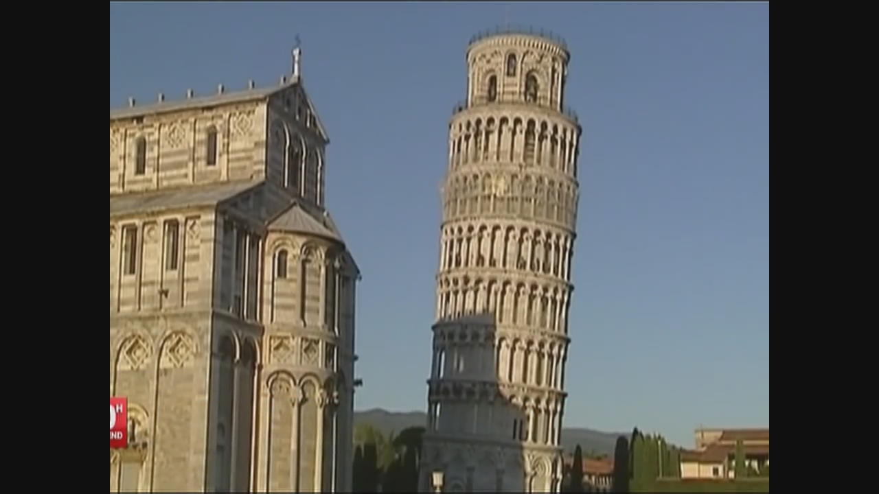 이탈리아 피사의 사탑, 조금씩 올려세워져