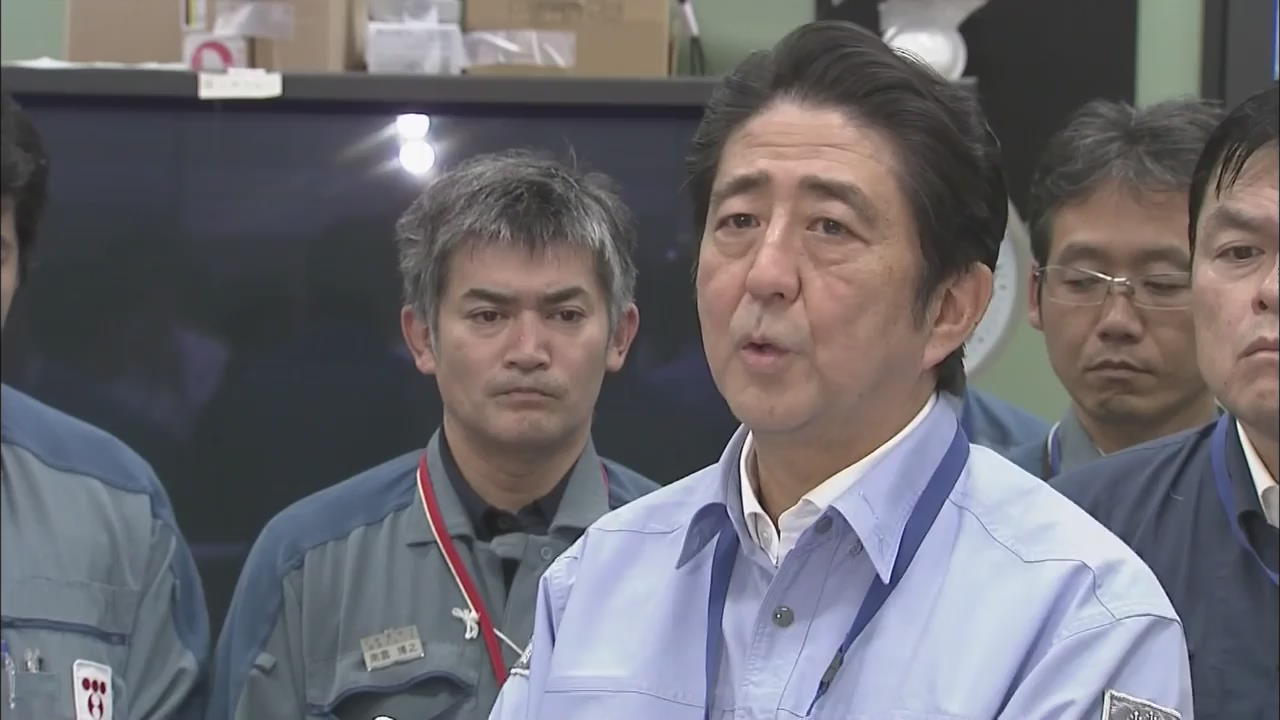 日 아베 총리 “오염수 완전 차단” 재주장