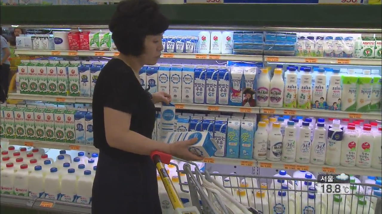 [생생경제] 우유업체, 이번 주 우윳값 줄줄이 인상
