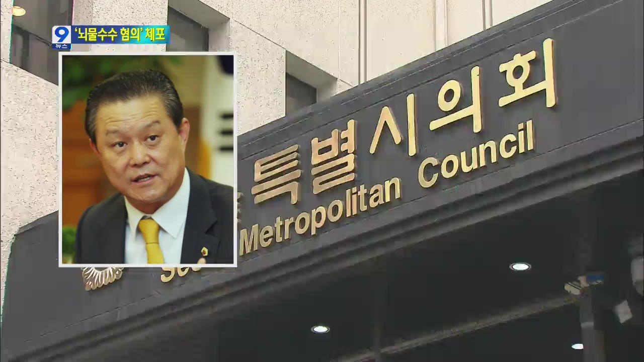 수원지검, ‘뇌물수수 혐의’ 서울시의회 의장 체포