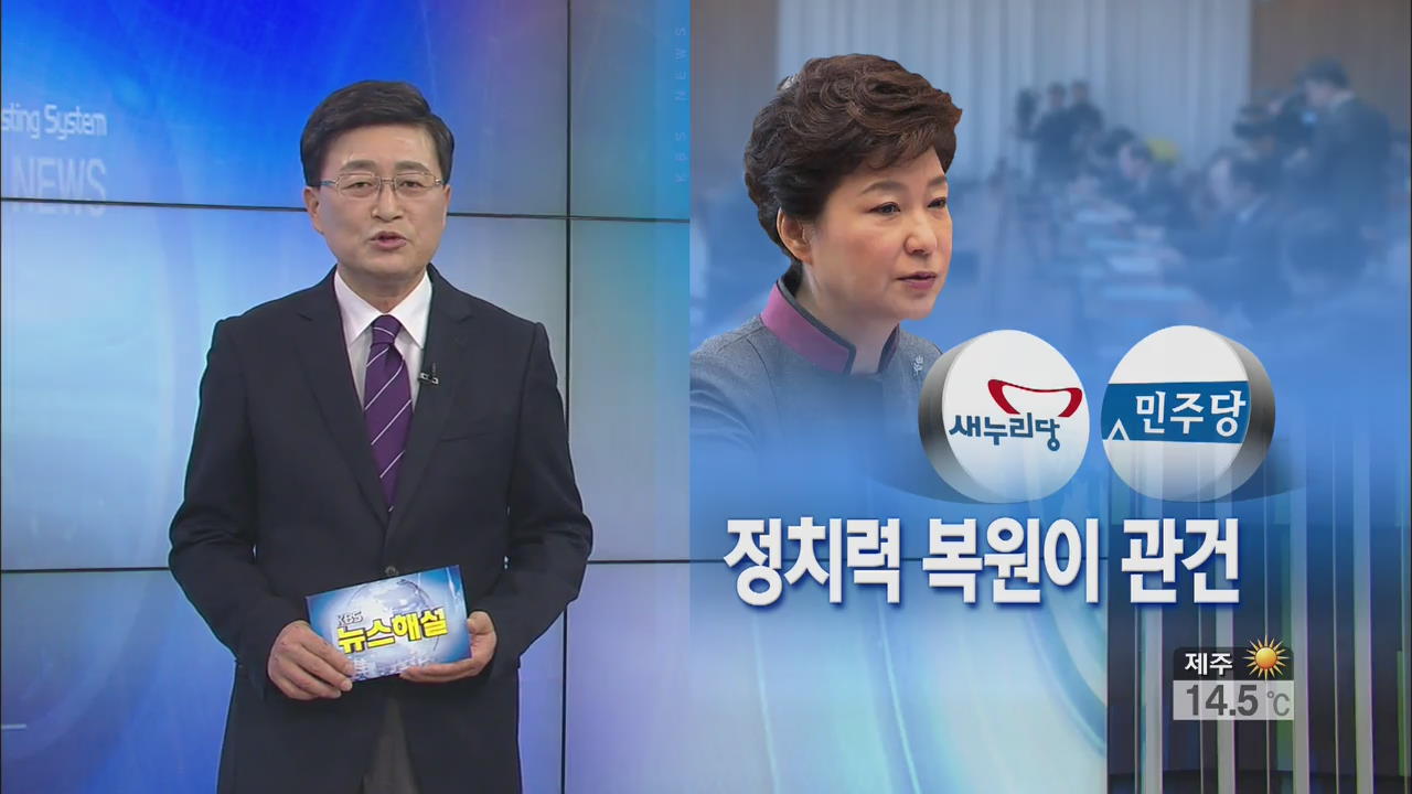[뉴스해설] 정치력 복원이 관건