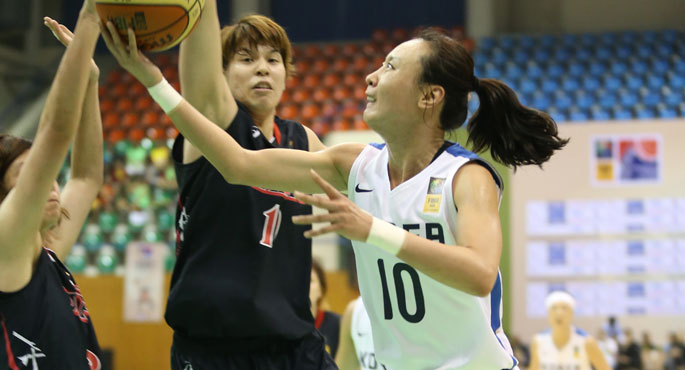 여자 농구, 일본에 져 ‘6년만 亞 정상 무산’