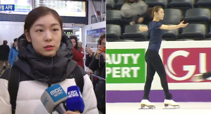 자그레브 뜬 퀸! 김연아 ‘소치 여정 시작’