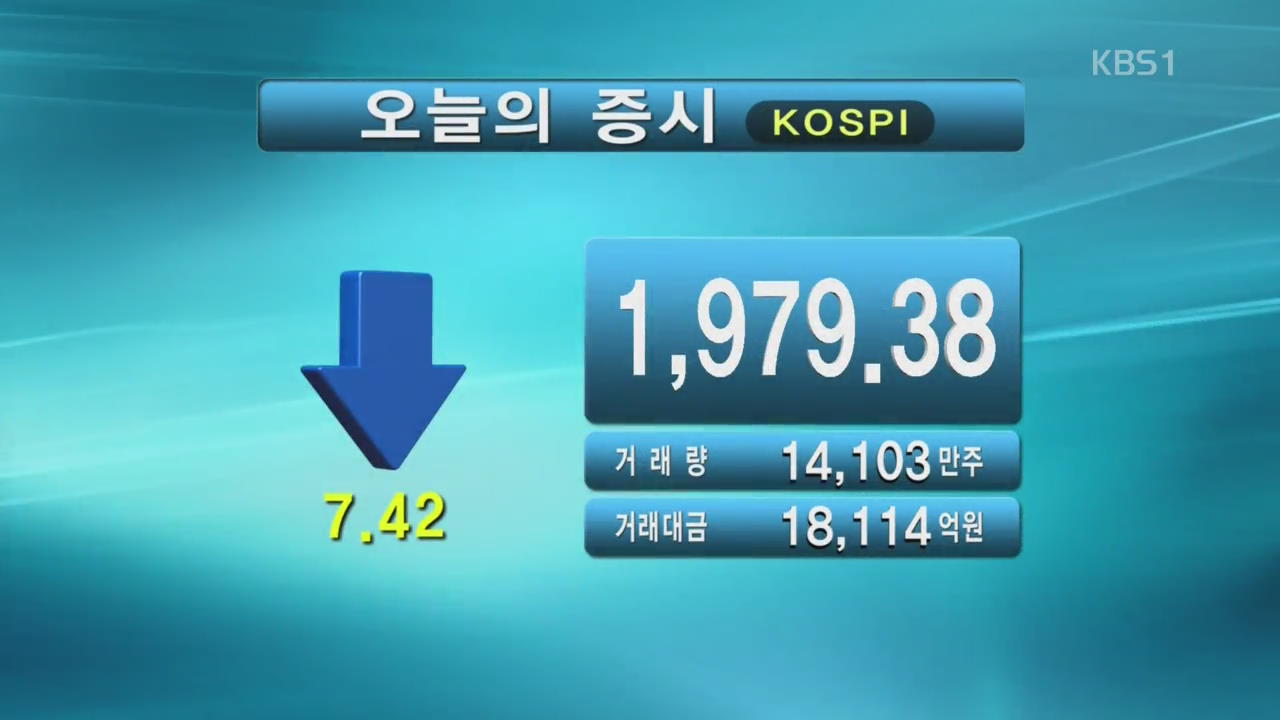 코스피 1,979.38 코스닥 505.86