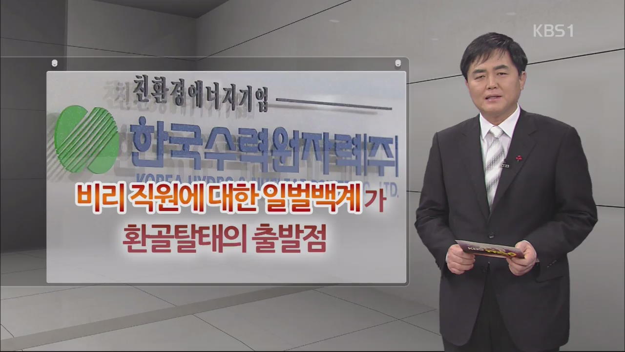 [데스크 분석] ‘한수원’ 환골탈태해야
