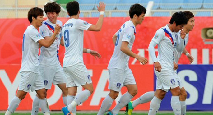 U-22 축구, 시리아 비매너골 뚫고 4강행