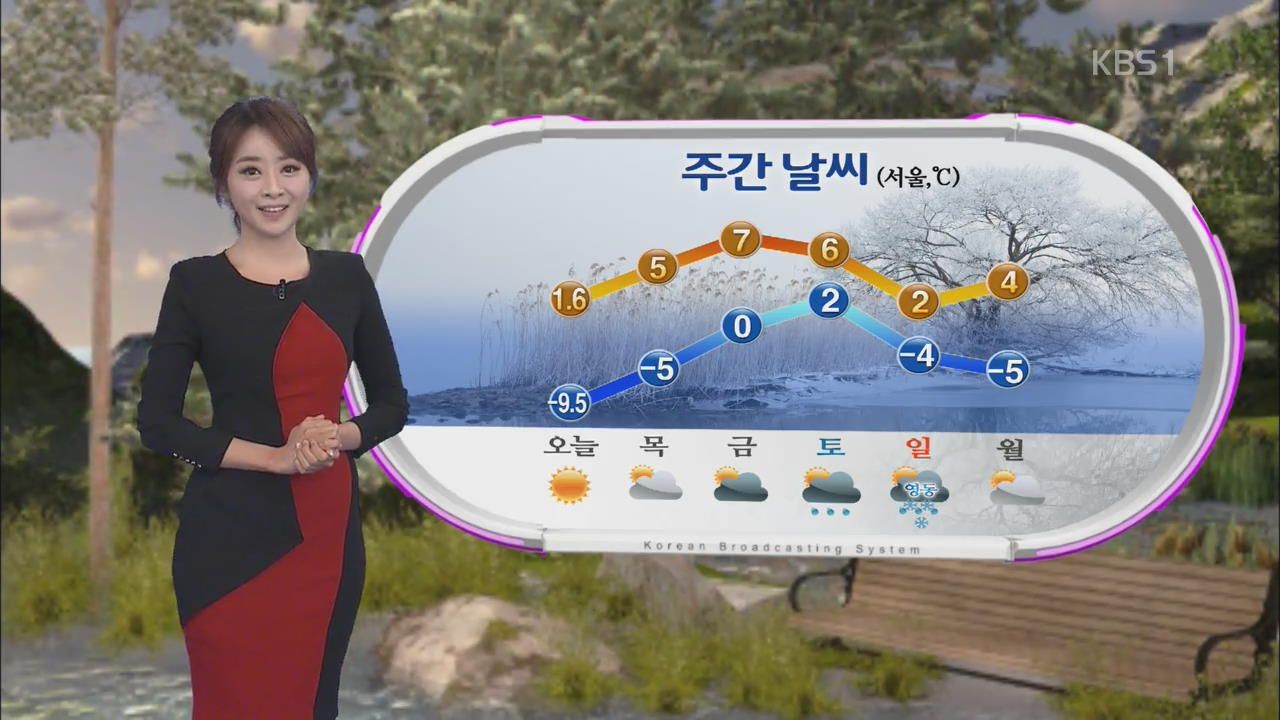 추위 누그러져…내일 서울 구름 많음