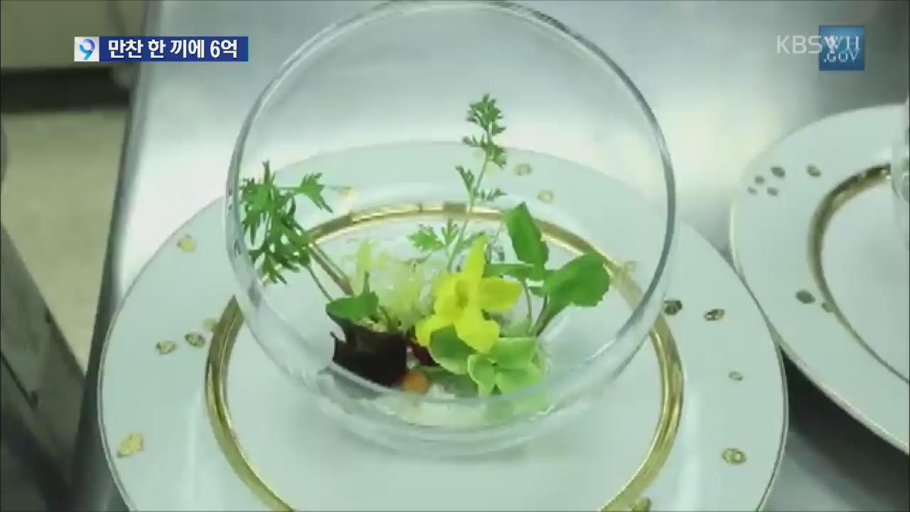 ‘한 끼에 6억?’…미국 국빈 만찬 논란