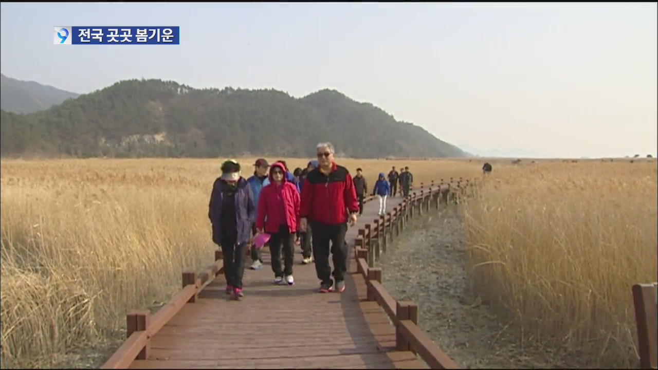 “화창한 주말” 전국 곳곳 봄나들이