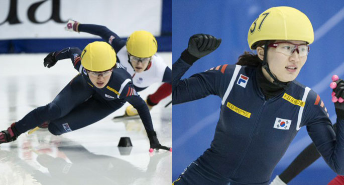 박승희, ‘소치 한’ 날린 500m 첫 금빛 질주