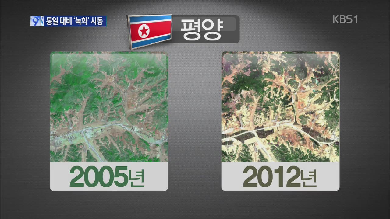 “헐벗은 북한 땅 푸르게” 한반도 녹화계획 시동