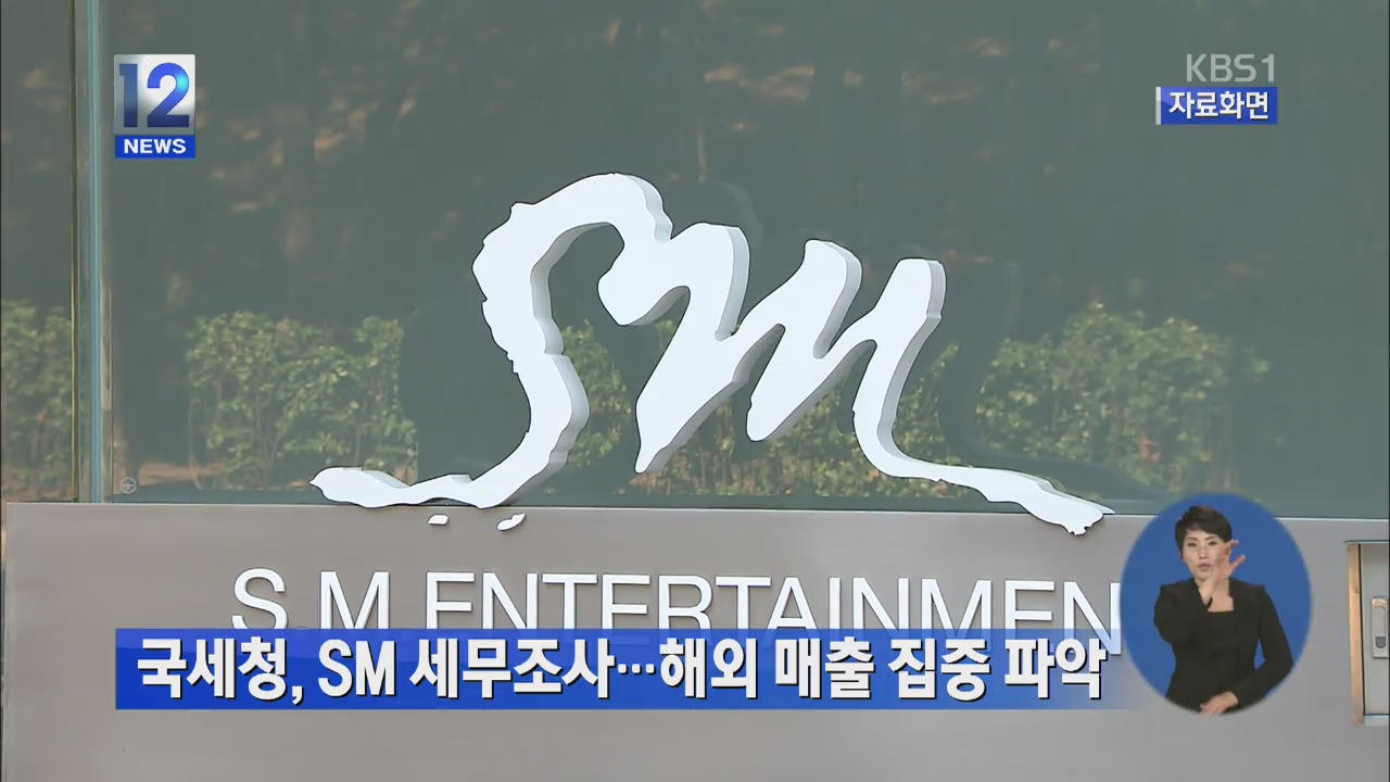 국세청, SM 세무조사…해외 매출 집중 파악