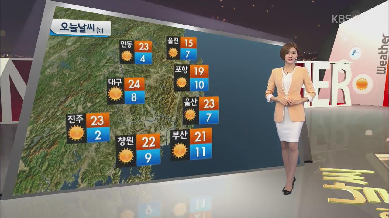 서울 낮기온 19도 대구 24도…경기 남부, 충청 내륙 ‘건조특보’